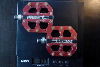 AEST YMPD03T Ti-axel pedals